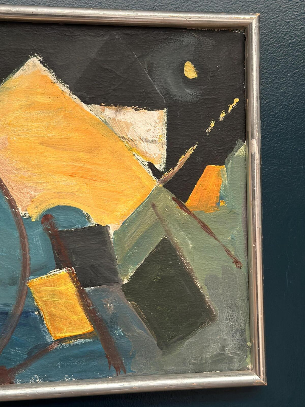 “Abstract Composition” – Dated 1966