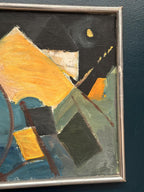 “Abstract Composition” – Dated 1966