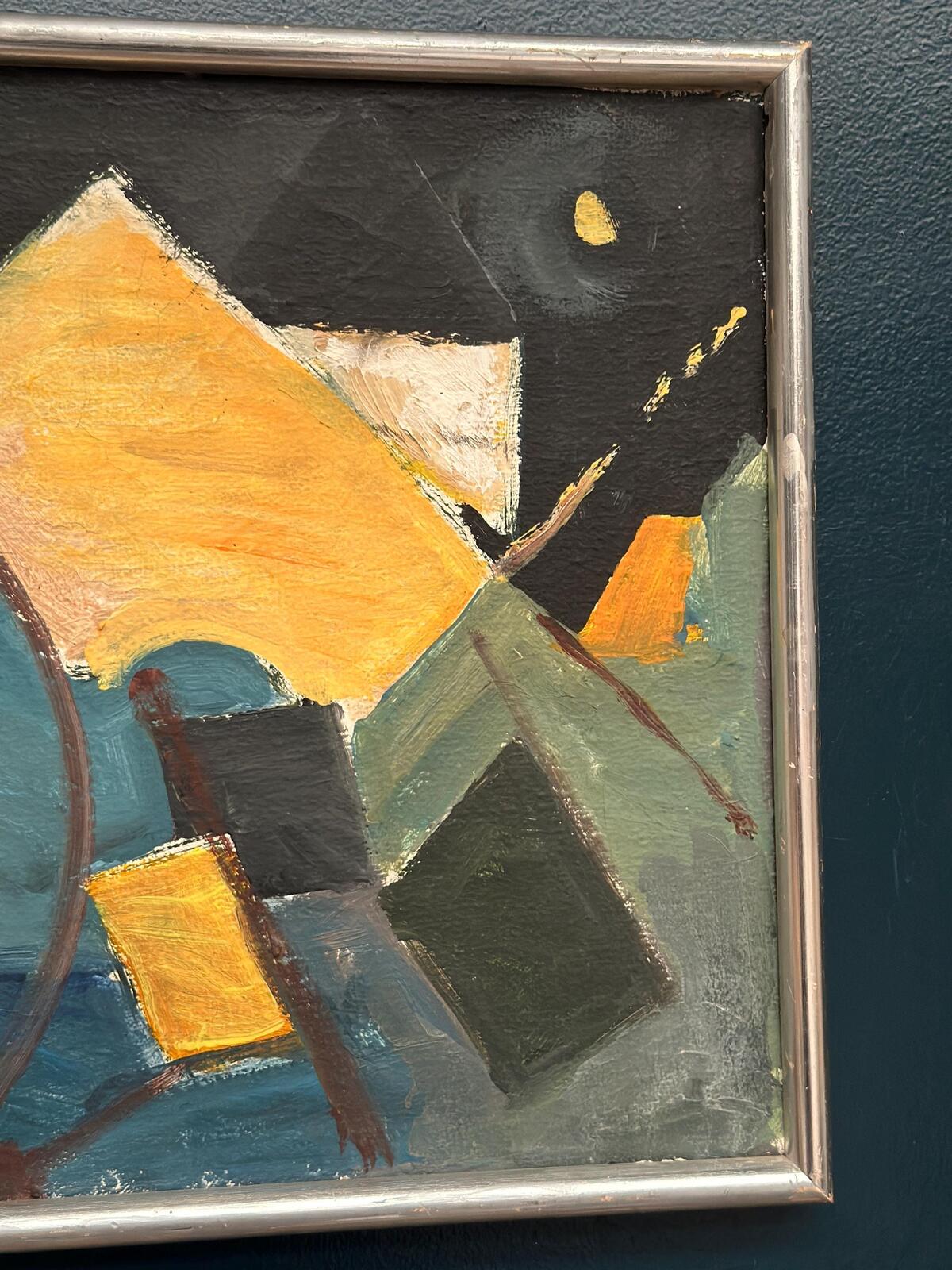 “Abstract Composition” – Dated 1966