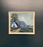 “Landscape with House” by Ingvar Walterström