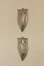 Pair Of Swedish Pewter Sconces