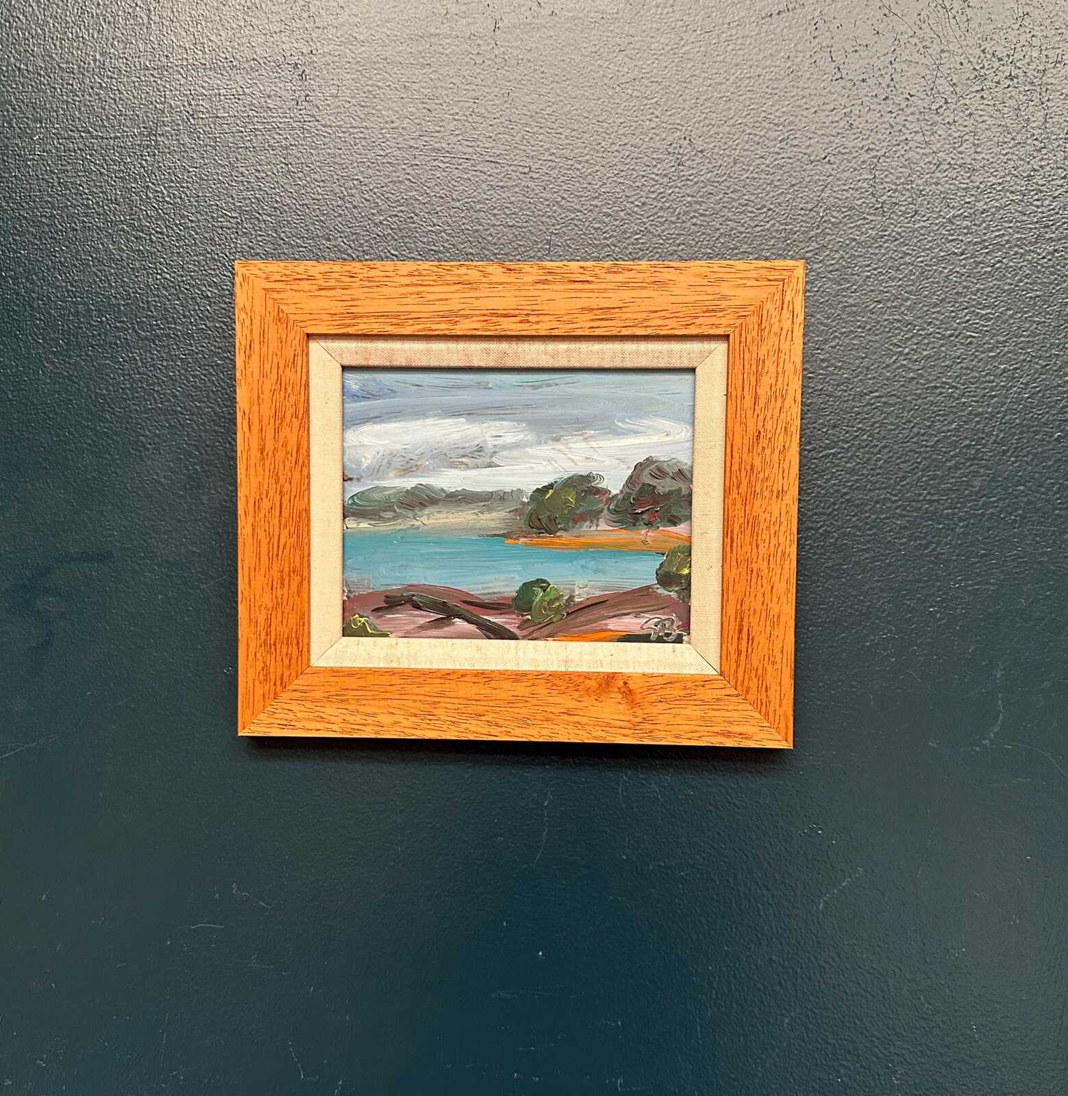 “Coastal Landscape” by Göran Brunius