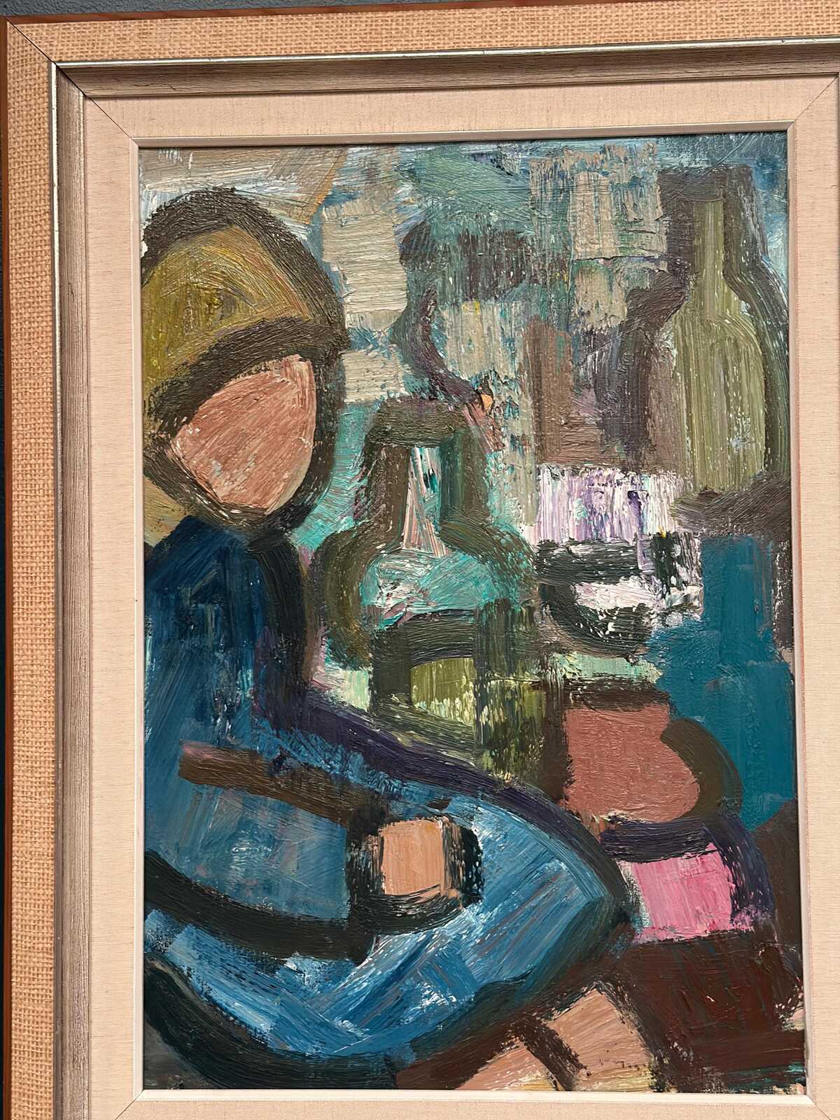 “Figure and Bottle ” by Gösta Falck