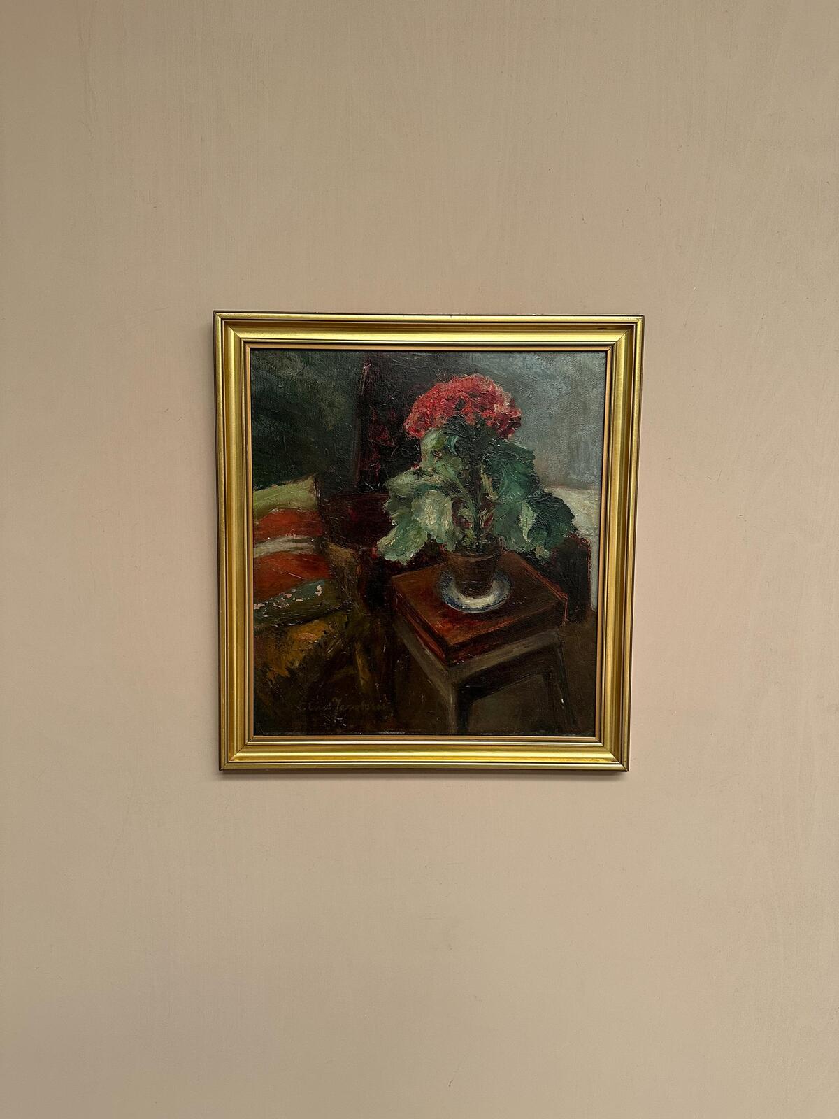 “Cineraria i Kruka” by Elna Jacobsson