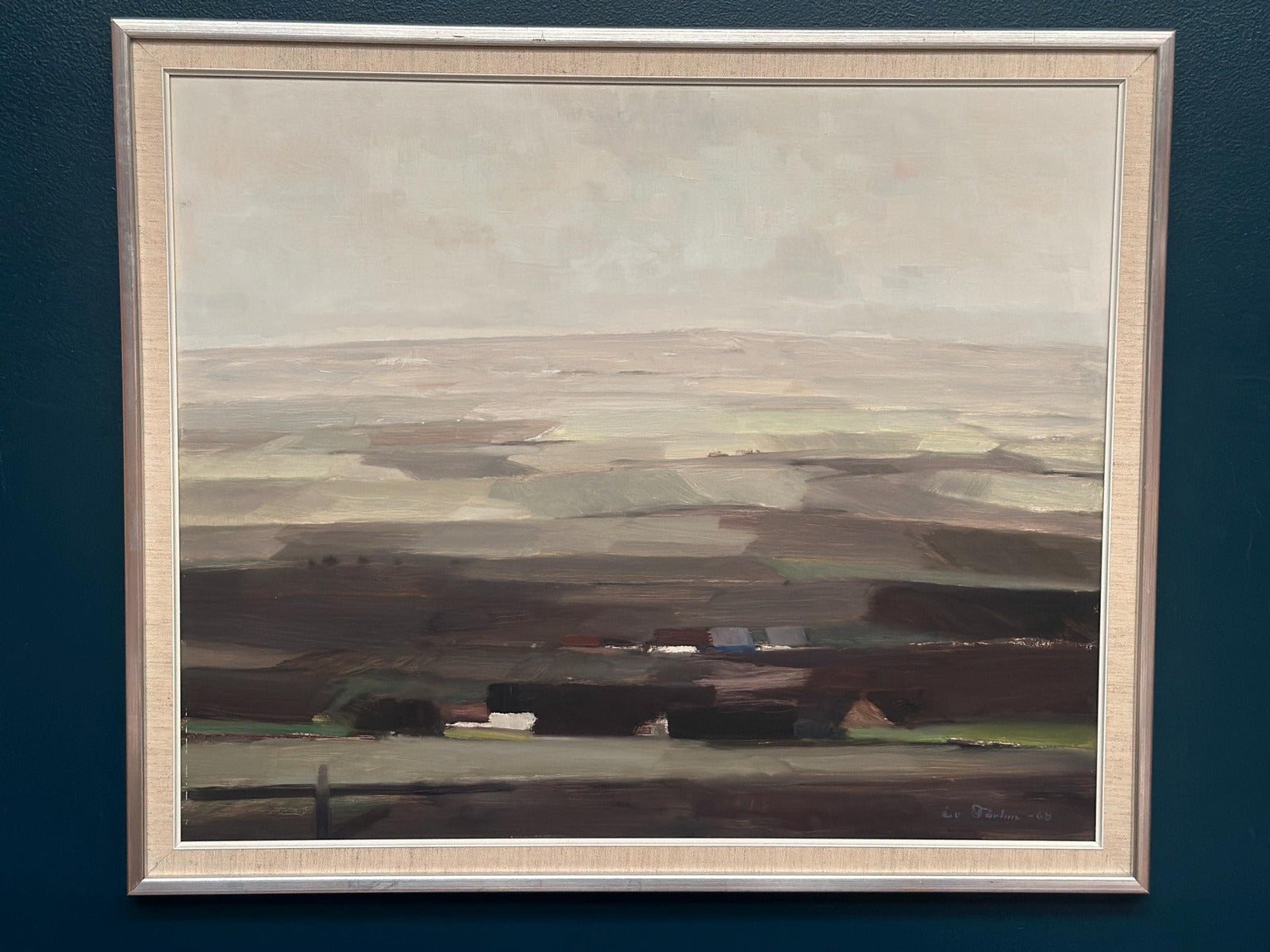 “House in a Flat Landscape” by Evert Färhm