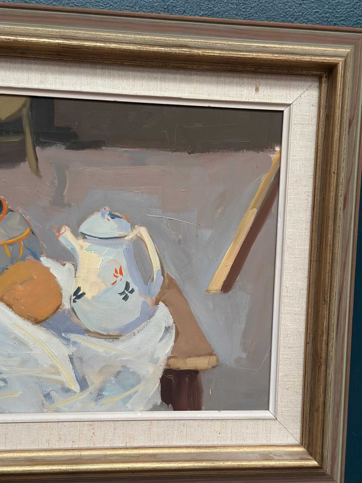 “Stilleben med kaffekannor” by T. Ahlm