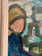 “Figure and Bottle ” by Gösta Falck