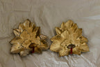 Pair Of Swedish Metal Sconces