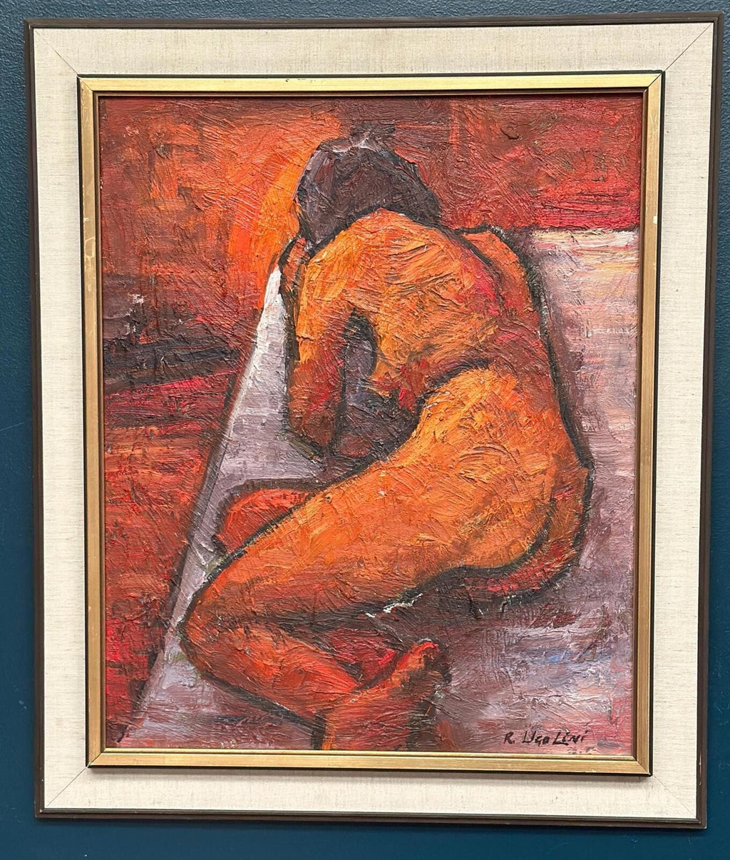 “Reclined Woman” by Renzo Ugolini
