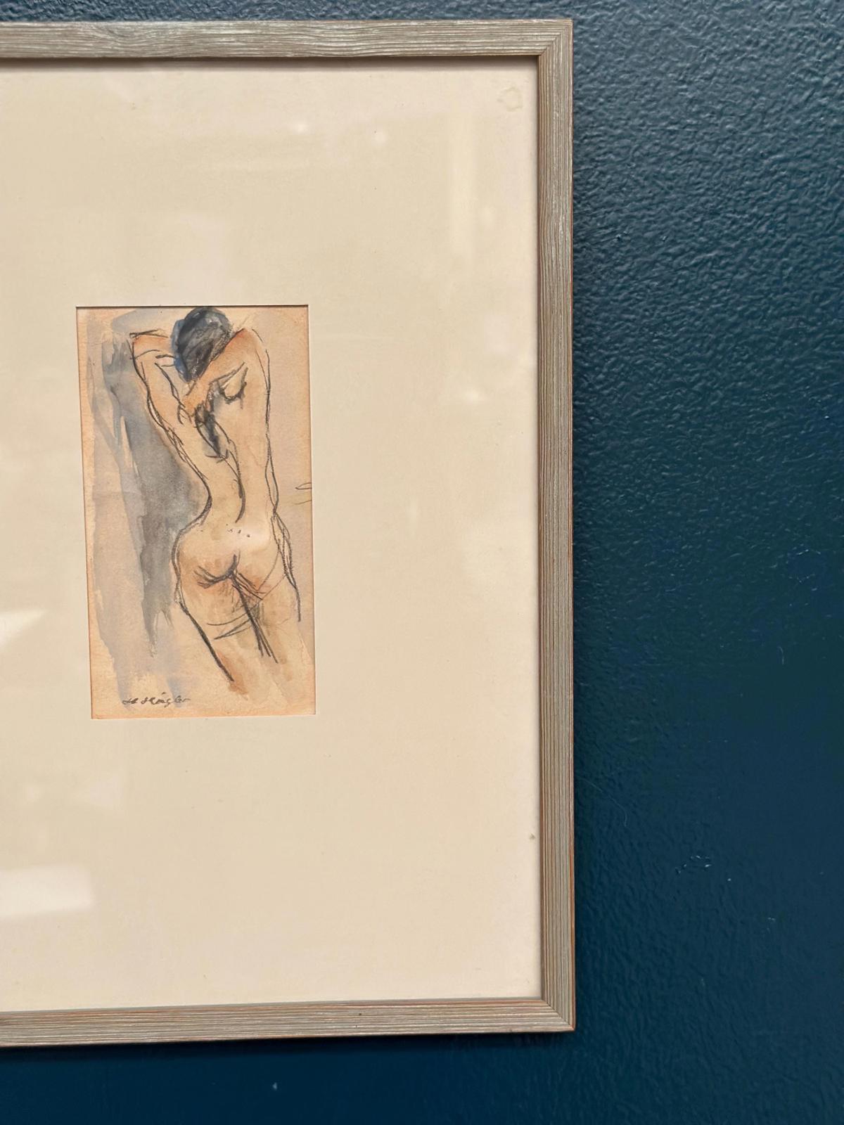 “Nude Study” by Helge W. Högbom
