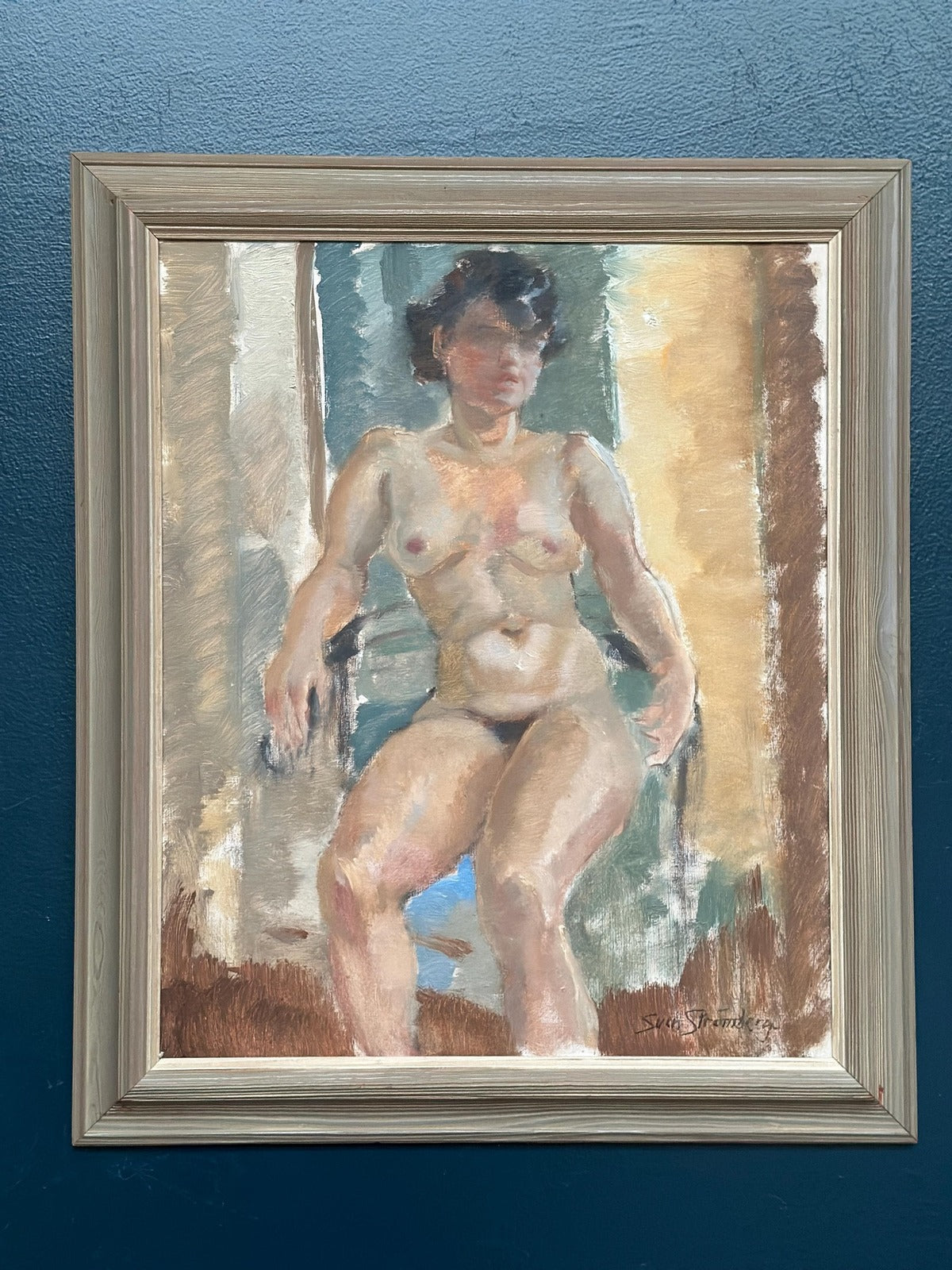 “Seated Lady” by Sven Strömberg