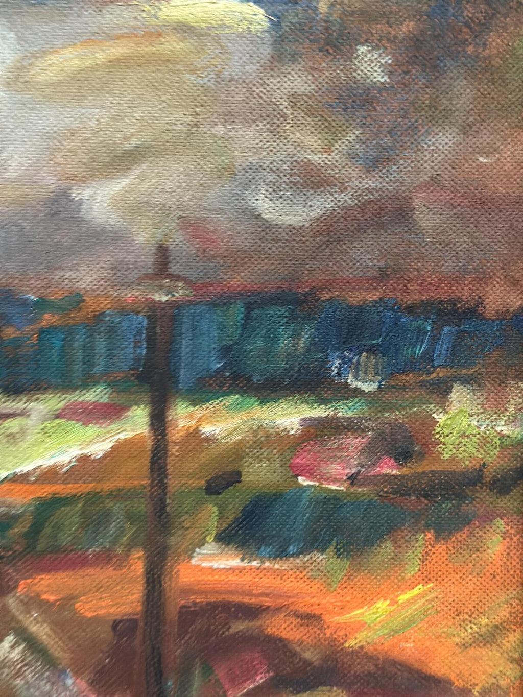 “Landscape with Figures” by Lars Niklasson