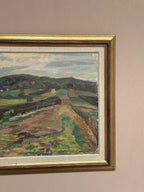 “Landscape with Huts” by Stig Westling