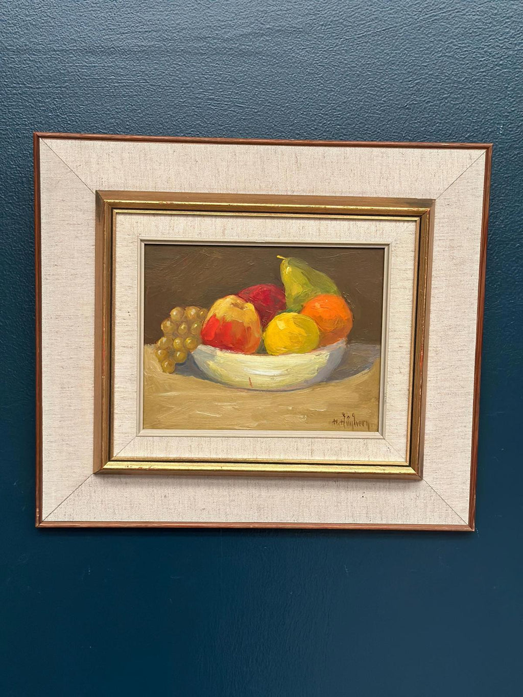 “Still Life with Fruit” by Hilding Bernhard Högberg
