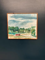 “Mjölkskjul vid Kaga” by Björn Svensk