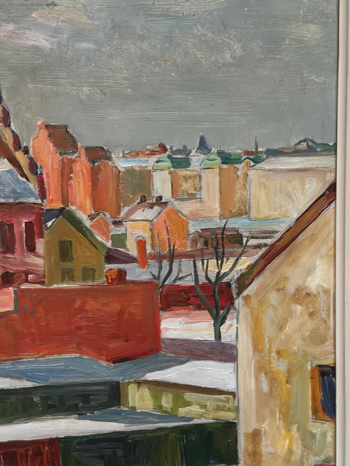 “Landscape” by Bertil Lundqvist (1915–1962)