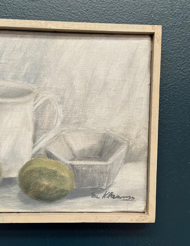 “Jug, Bowl and Fruits” by Main Klarmo‑Kärred