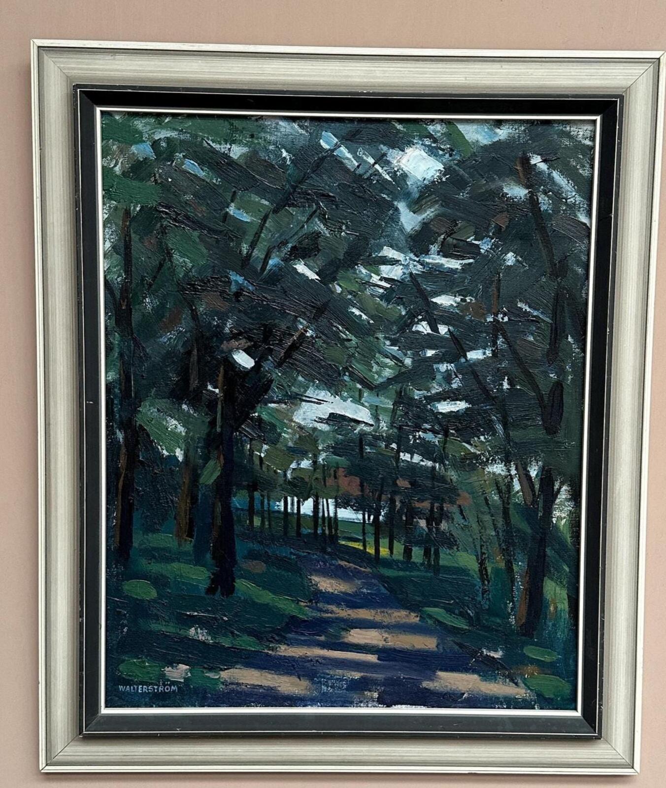 Forest Road III By Ingvar Walterström (1920–1988)