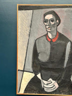 “Portrait of Mrs. S” by Axel Ekelund