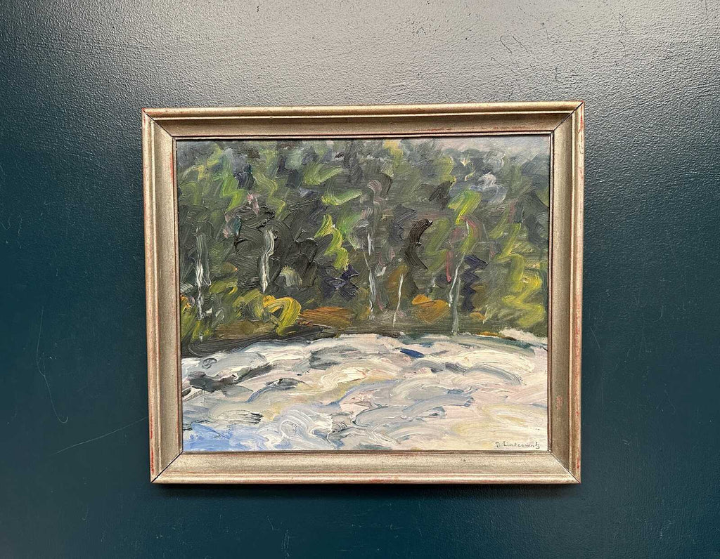 “Vinterlandskap” by Bertil Lindecrantz