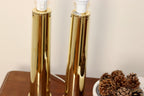 1960's Pair of Large Brass Table Lamps by IKEA Noah Ancienne