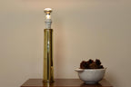1960's Pair of Large Brass Table Lamps by IKEA Noah Ancienne