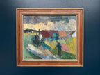 “Farmhouses” by Arnold William Pedersen