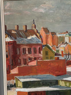 “Landscape” by Bertil Lundqvist (1915–1962)