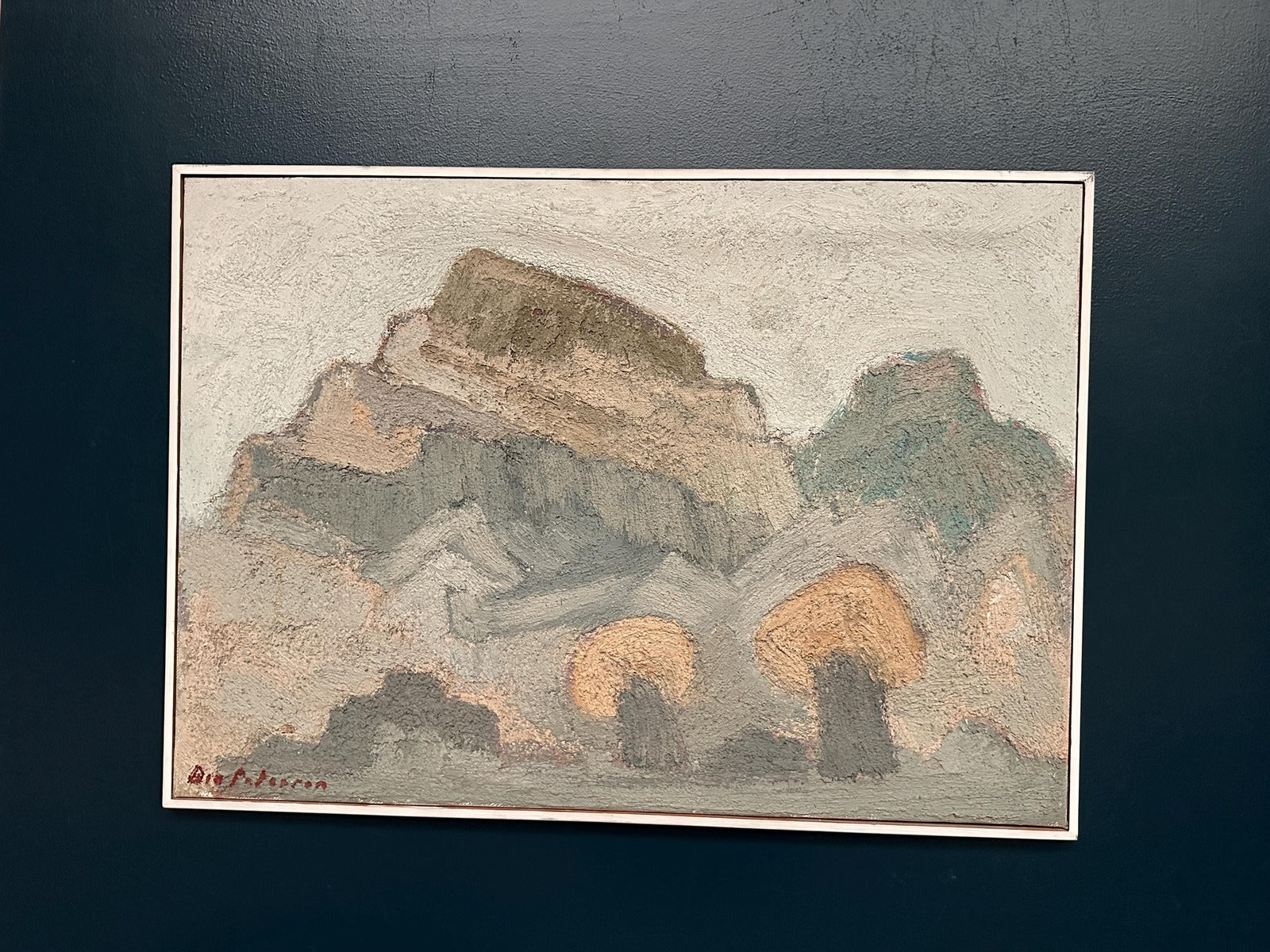 “Landscape” by Birger Bia Peterson (1916–1997)
