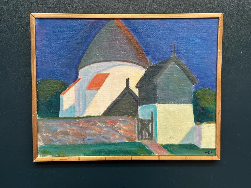 “Round Kyrkby, Bornholm” by Eric Elfvén