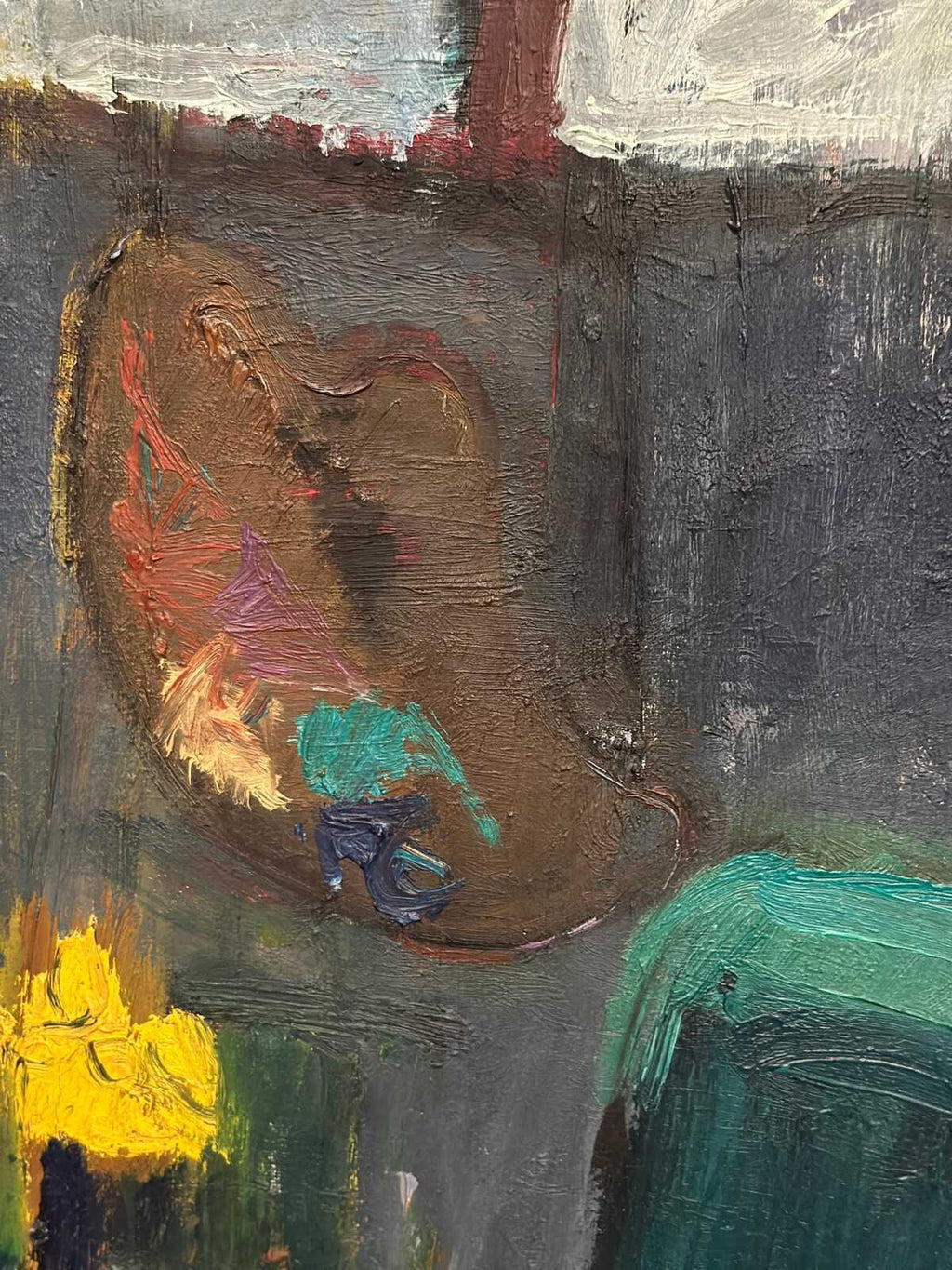 “Motljus i ateljén” by Ulla Borgström (1918–1999)
