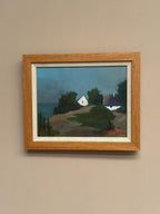 “Coastal Village” by Gustav Tenberg