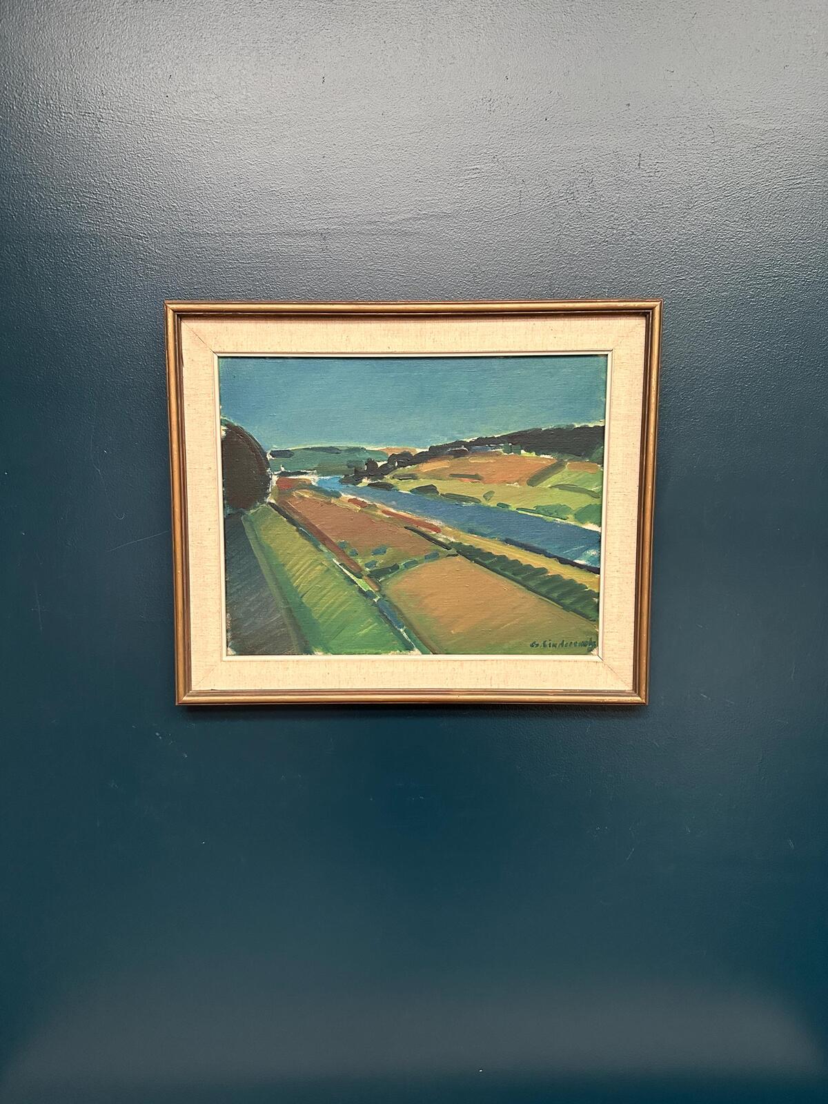 Landscape by Bertil Lindeqrantz