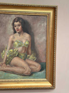 “Seated Woman” by Sigrid Wahlström de Rougemont