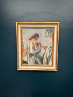 “Portrait of a Woman” by Gustaf Sjöö