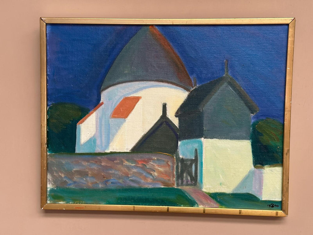 “Round Kyrkby, Bornholm” by Eric Elfvén