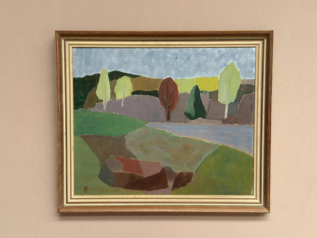 “Trees and Fields” by Carl‑Einar Andersson (1925–1975)
