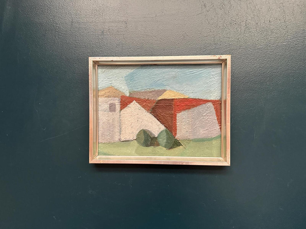 “Buildings” Attributed to Gustaf Råberg
