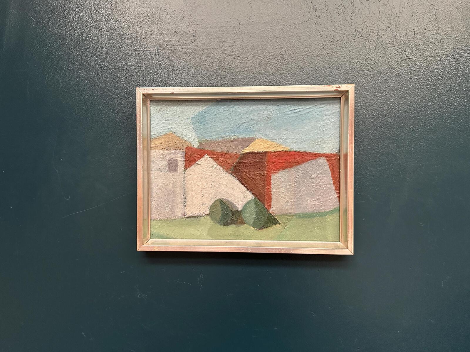 “Buildings” Attributed to Gustaf Råberg