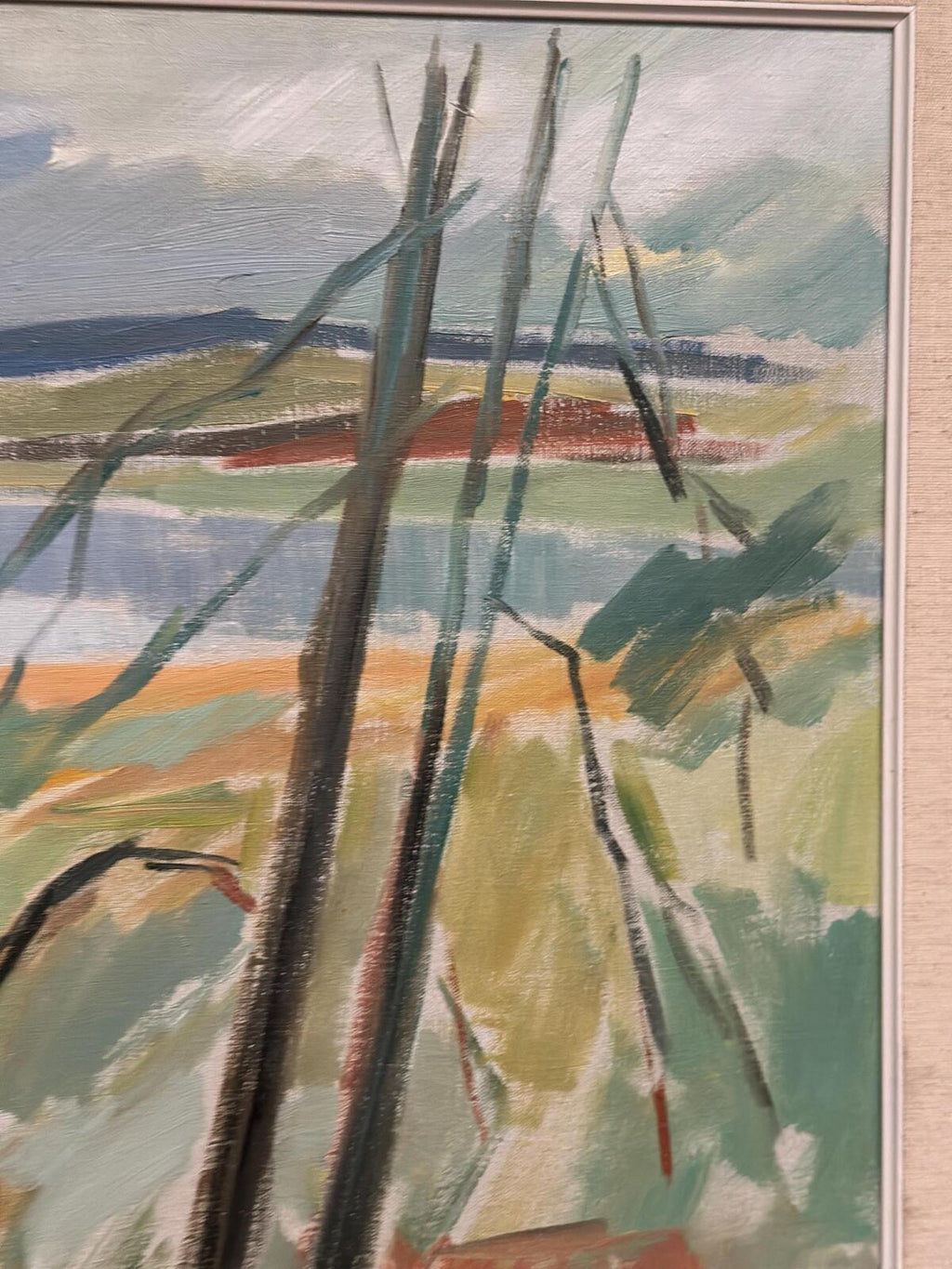 “Landscape” by Birger Strååt (1914–2008)