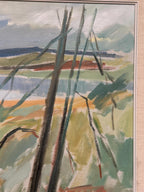 “Landscape” by Birger Strååt (1914–2008)