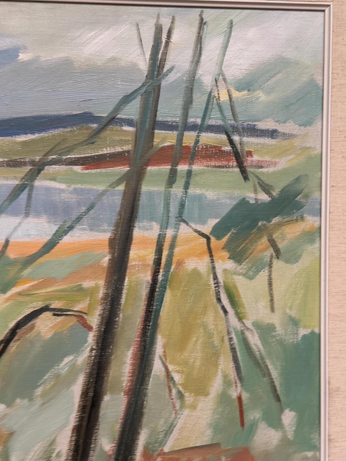 “Landscape” by Birger Strååt (1914–2008)