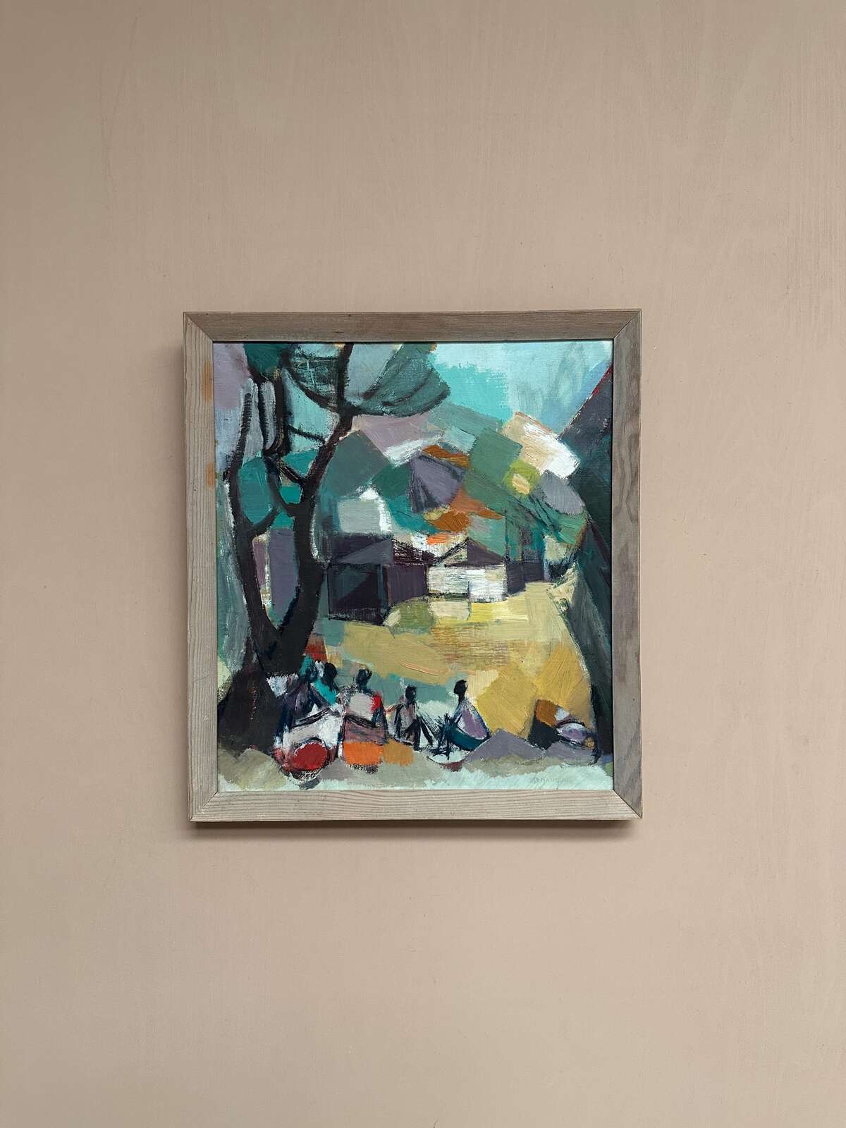 “Figures and Houses” by Brita Hansson