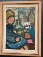 “Figure and Bottle ” by Gösta Falck