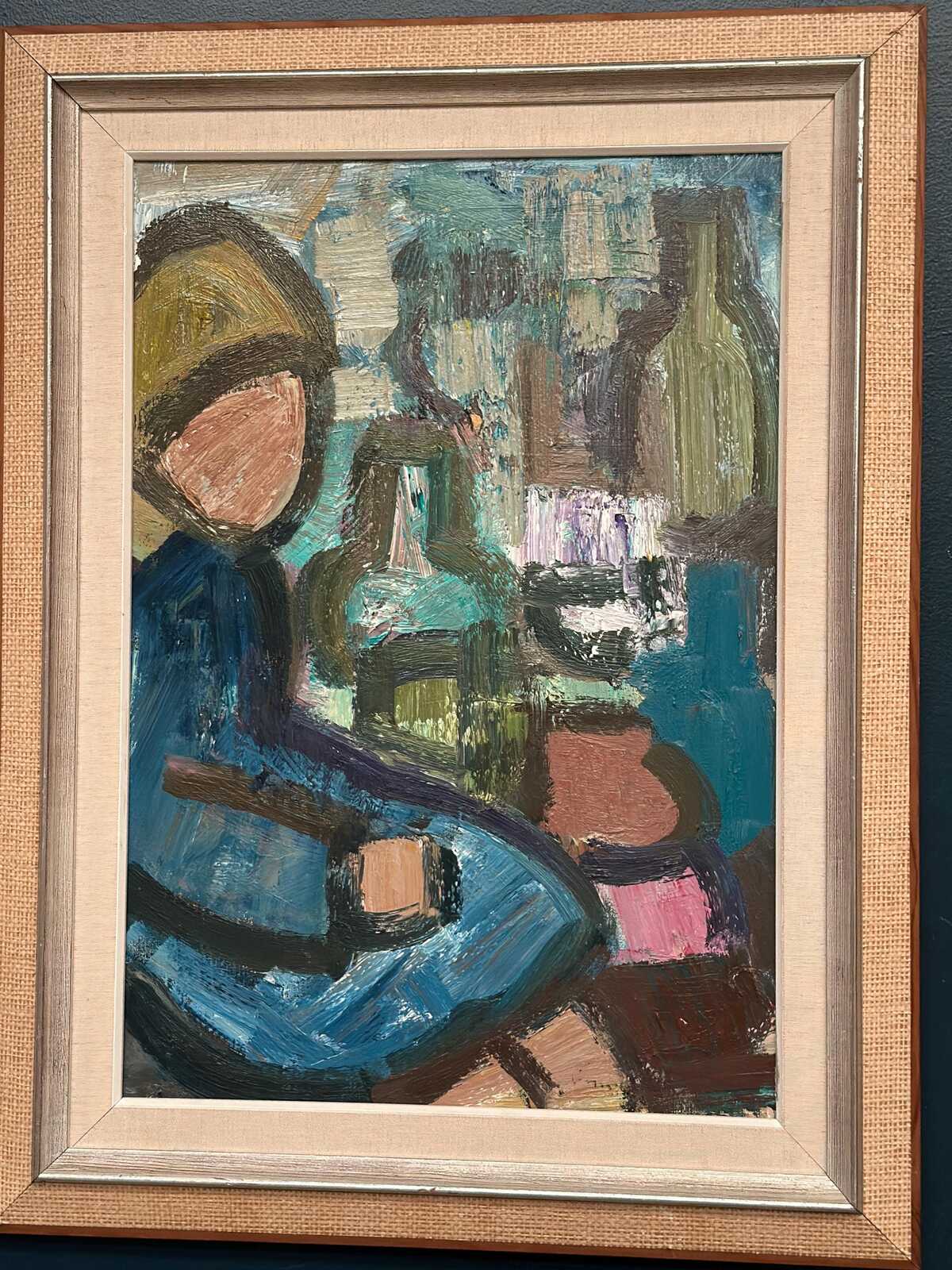 “Figure and Bottle ” by Gösta Falck