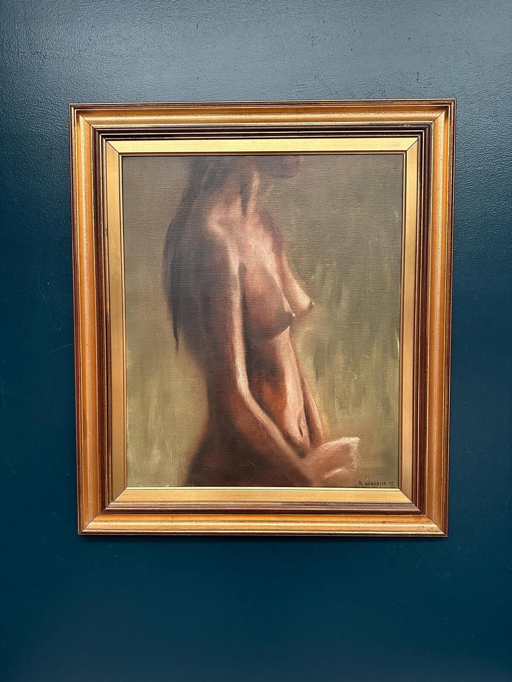 “Nude Study” by R. Wikheim