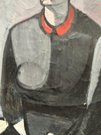 “Portrait of Mrs. S” by Axel Ekelund