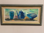 “Kattle Bowl and Glass” by Louis Zelig