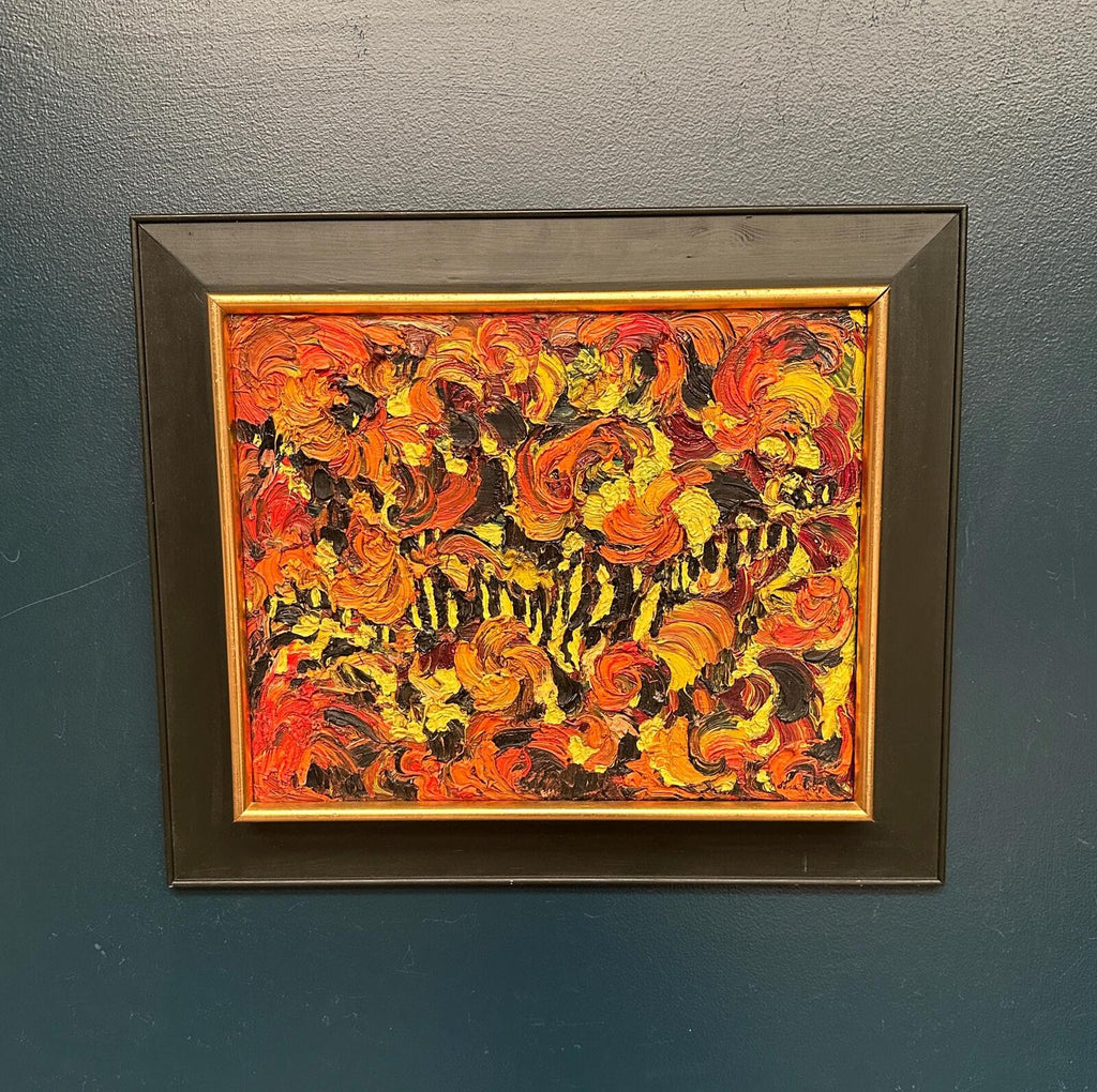 “Flowers” by Sarah Sandberg – Dated 1973