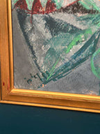 Abstract Still Life with Sunflowers
